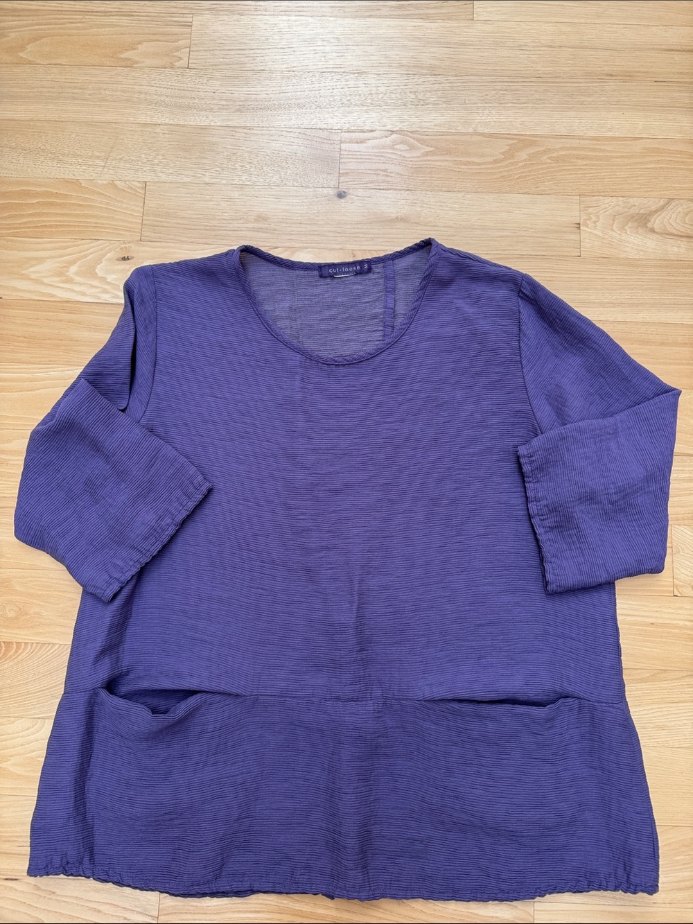 Cut Loose artist style flowy tunic w/ pockets size M brand made in San Francisco